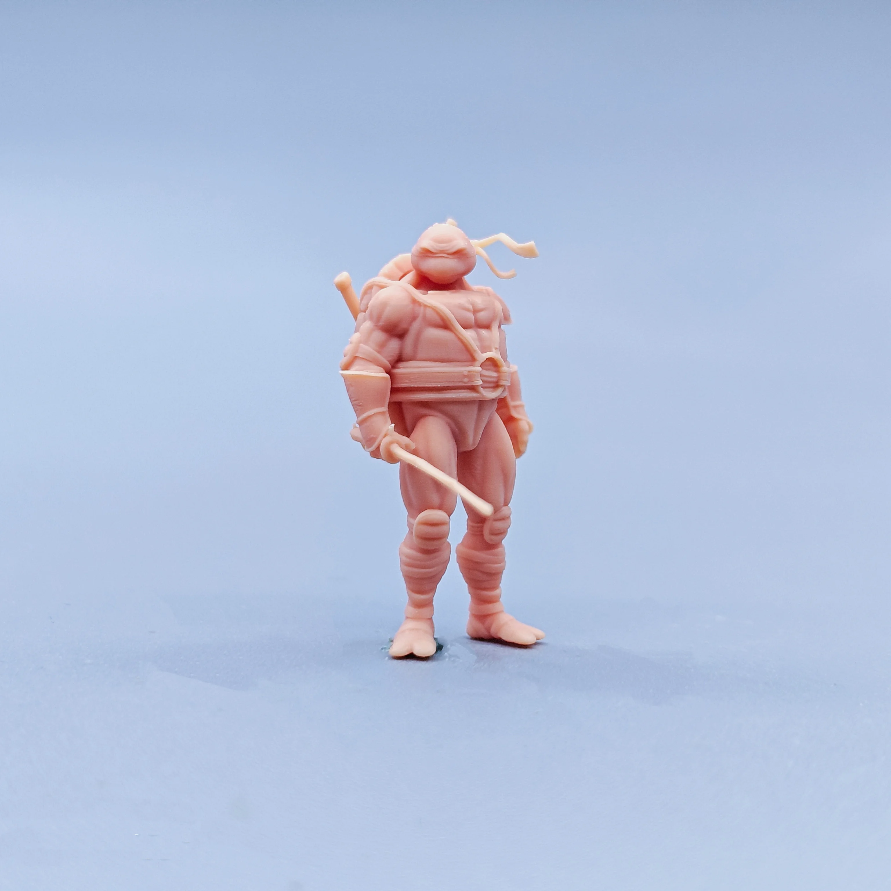1/64 Figurines Scale Model Resin Da Vinci Held A Knife in One Hand Uncolored Miniatures Diorama Hand-painted C809
