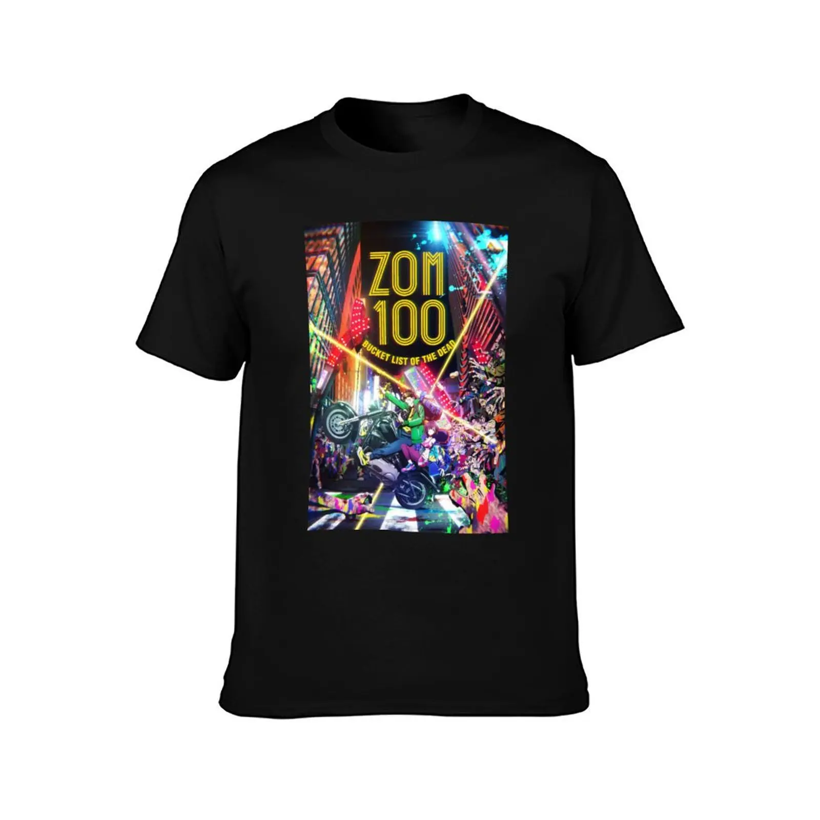 Zom 100 The Ultimate Bucket List for the Undead Adventureanimemangaanime hype T-Shirt Plus Size All Match Tee Shirt T-Shirt