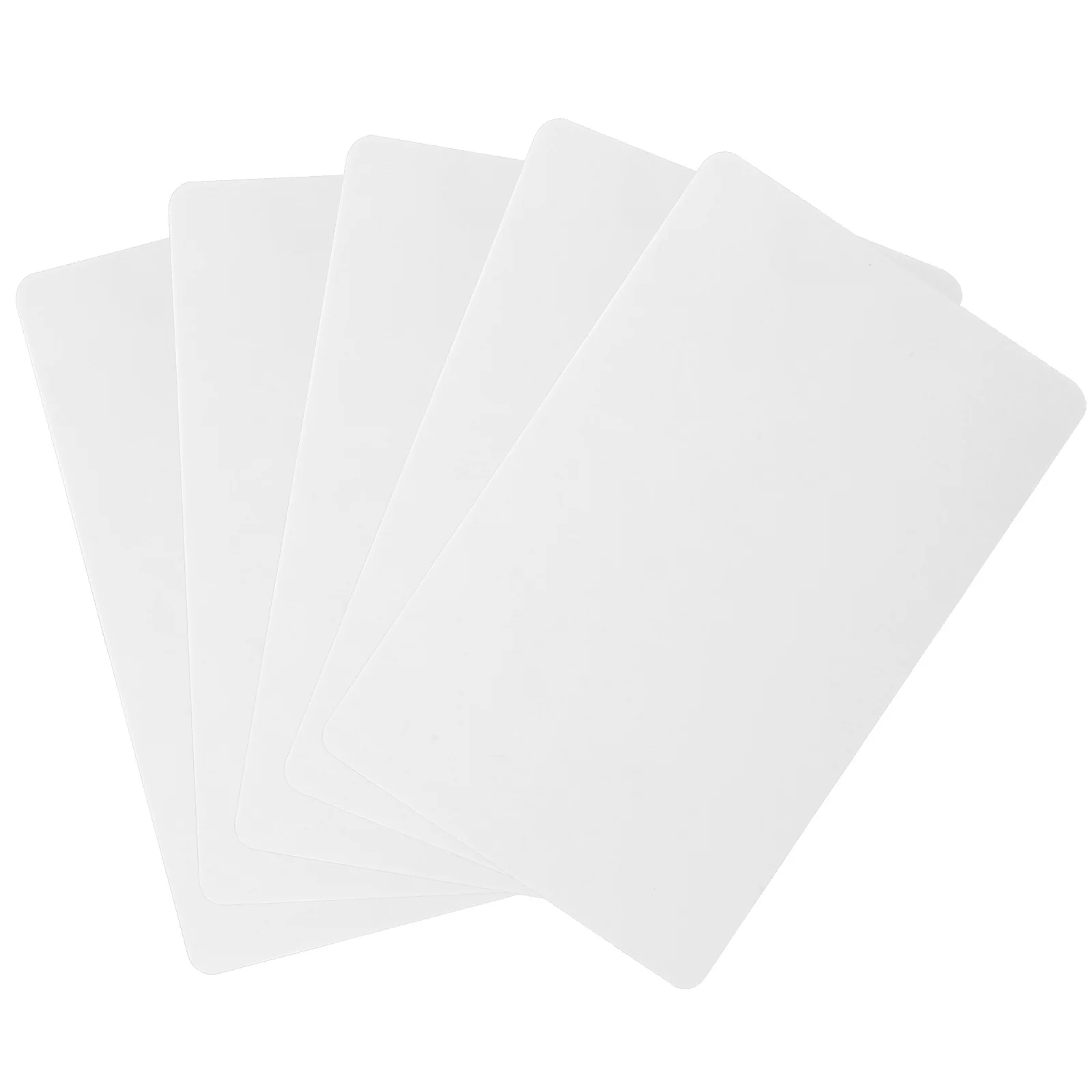 

5Pcs Cleaning Card Chic Beautiful Look Sturdy PVC Material Multifunctional Cleaner for Pos Terminal Atm Card Reader