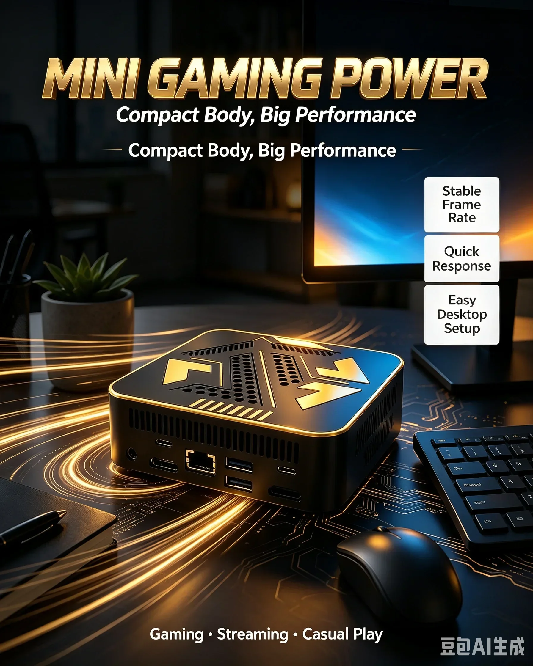 2026 Mini PC Intel Core i9 10980HK Windows 11 Computer 16GB 1TB 2TB WiFi6 Portable PC Gaming Computer Mini PC Desktop