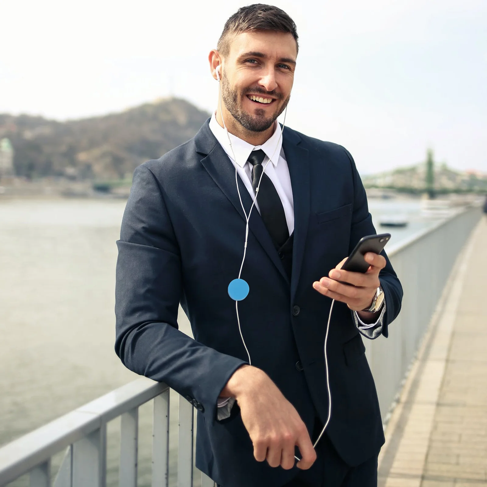 5Pcs Round Silicone Wire Holder Compact Cord Winder for Headphone Cable Management Desktop Organization Random Color