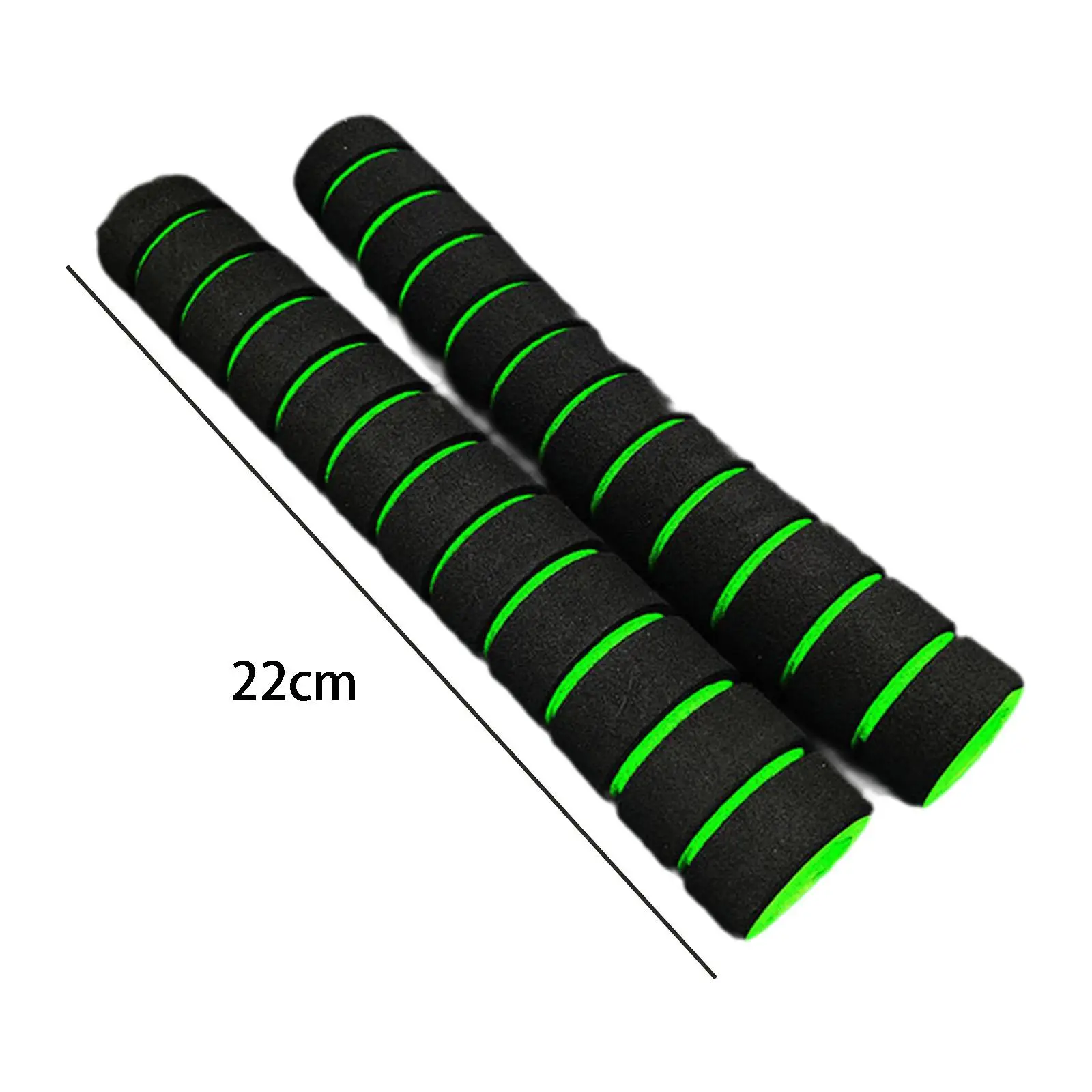 1 Pair Multiuse Cycling Workout Equipment Horizontal Bar Pull Up Grip Sponge Foam Handle Bar for Bike Gym Home Fitness