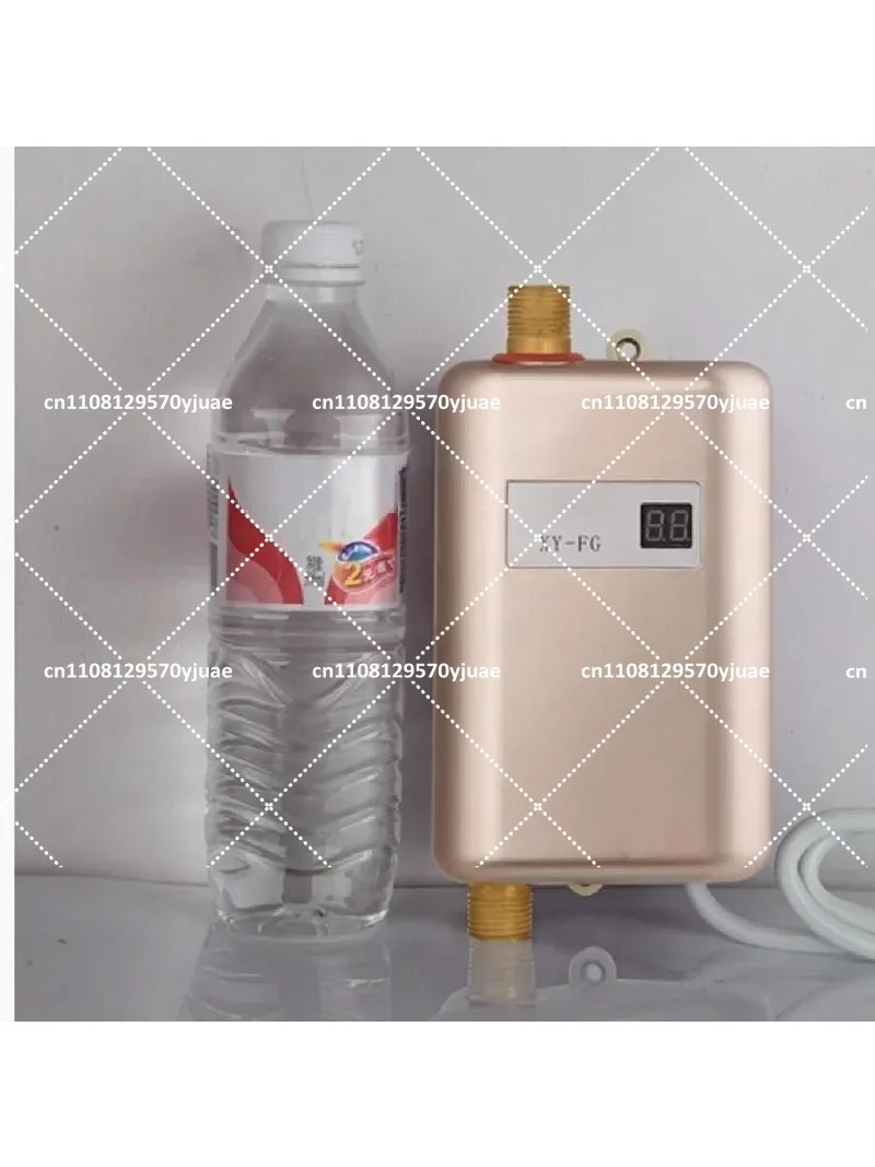 Instant Electric Water Heater for Kitchen Sink, Fast Heating Hot Water Faucet, Compact Under Cabinet Heater