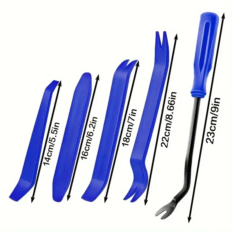 Auto Türclip Panel Trimmen tfernungs werkzeug Auto Audio Demontage Kits Navigation Demontage Installateur Prying Auto Nagel zieher
