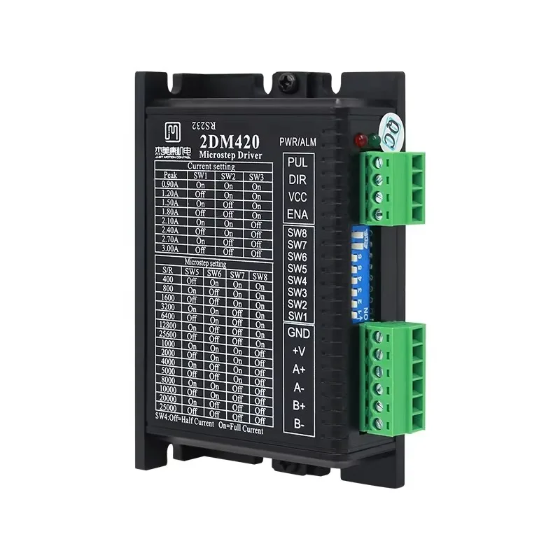 

2DM420 Wholesale High Quality 18-36V DC Stepper Motor and Driver High Working Efficiency Driver Stepper