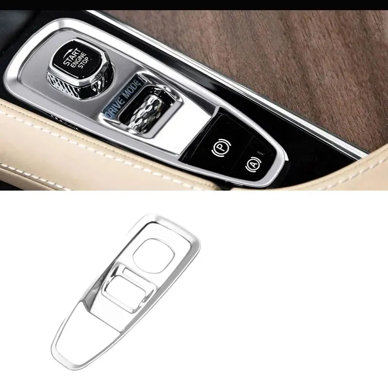 Elektronische Handbremse Dekoration Abdeckung Handbremse Zündschloss Innendekoration für Volvo S90 XC90 V90 XC60 S60 V60 – Detail 3