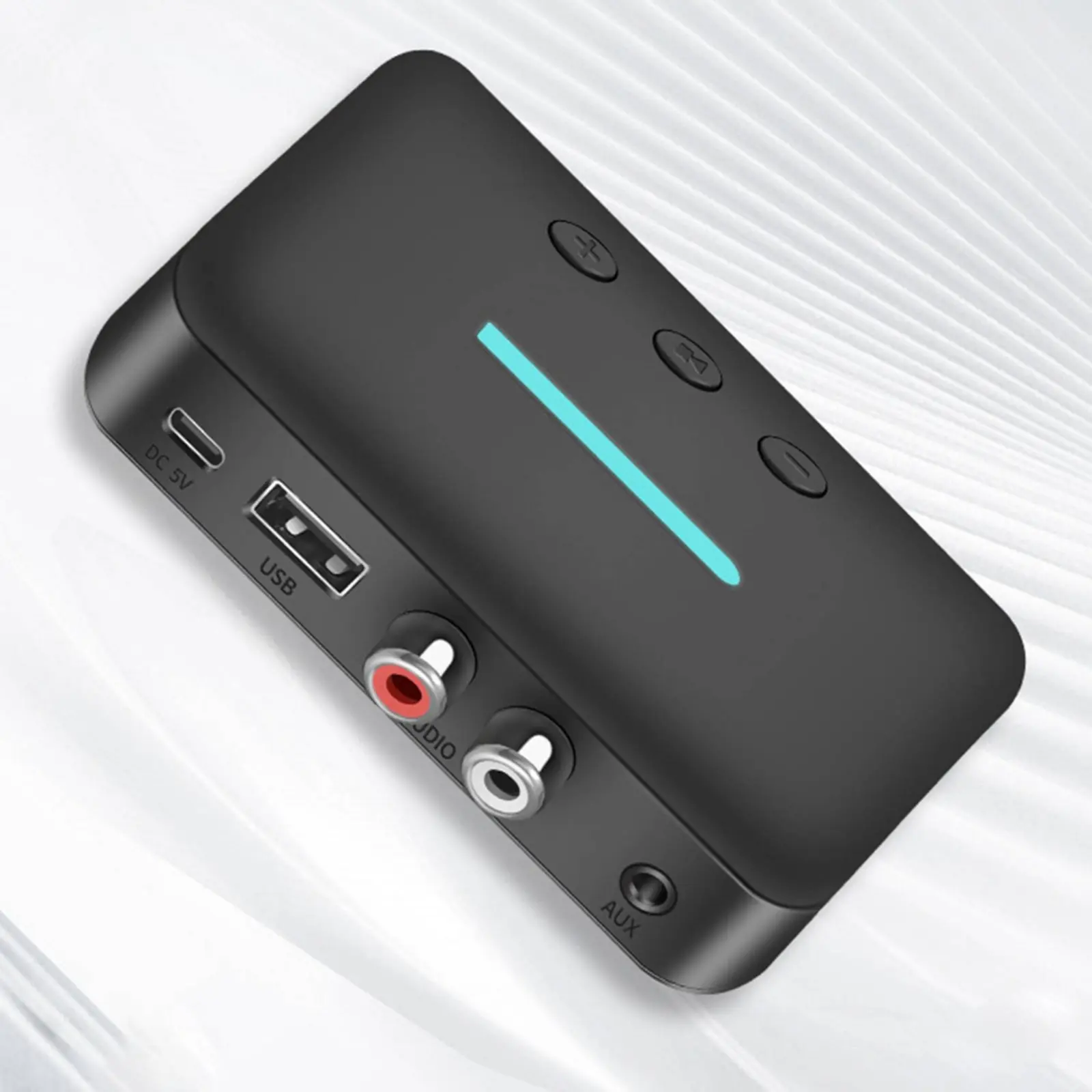Bluetooth Transmitter Receiver 2 in 1 Bluetooth Audio Receiver Type-C Charging for Old Stereo, Amplifier Setup