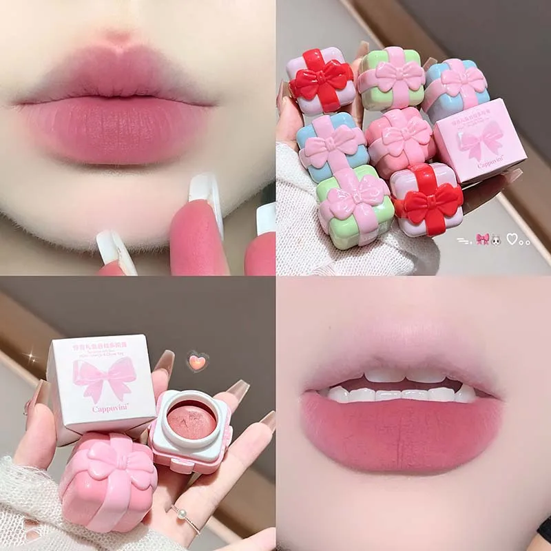 متعددة الأغراض أحمر الشفاه أحمر الخدود كريم مقاوم للماء لينة ترطيب الشفاه الخد أحمر الخدود تينت الصباغ دائم اشراق كونتور ماكياج