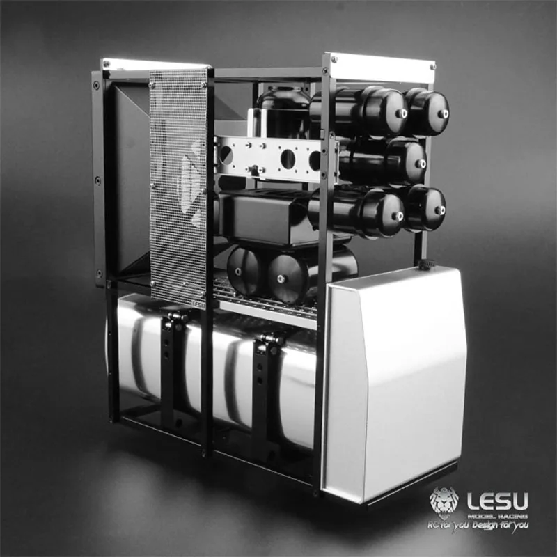 LESU1/14 Tamiya heavy tractor truck modification parts simulation equipment rack G-6016