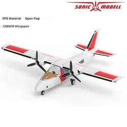 Sonicmodell Binary 1200mm Wingspan EPO Twin Motor Multirole Aerial Survey FPV Platform Mapping RC Airplane KIT