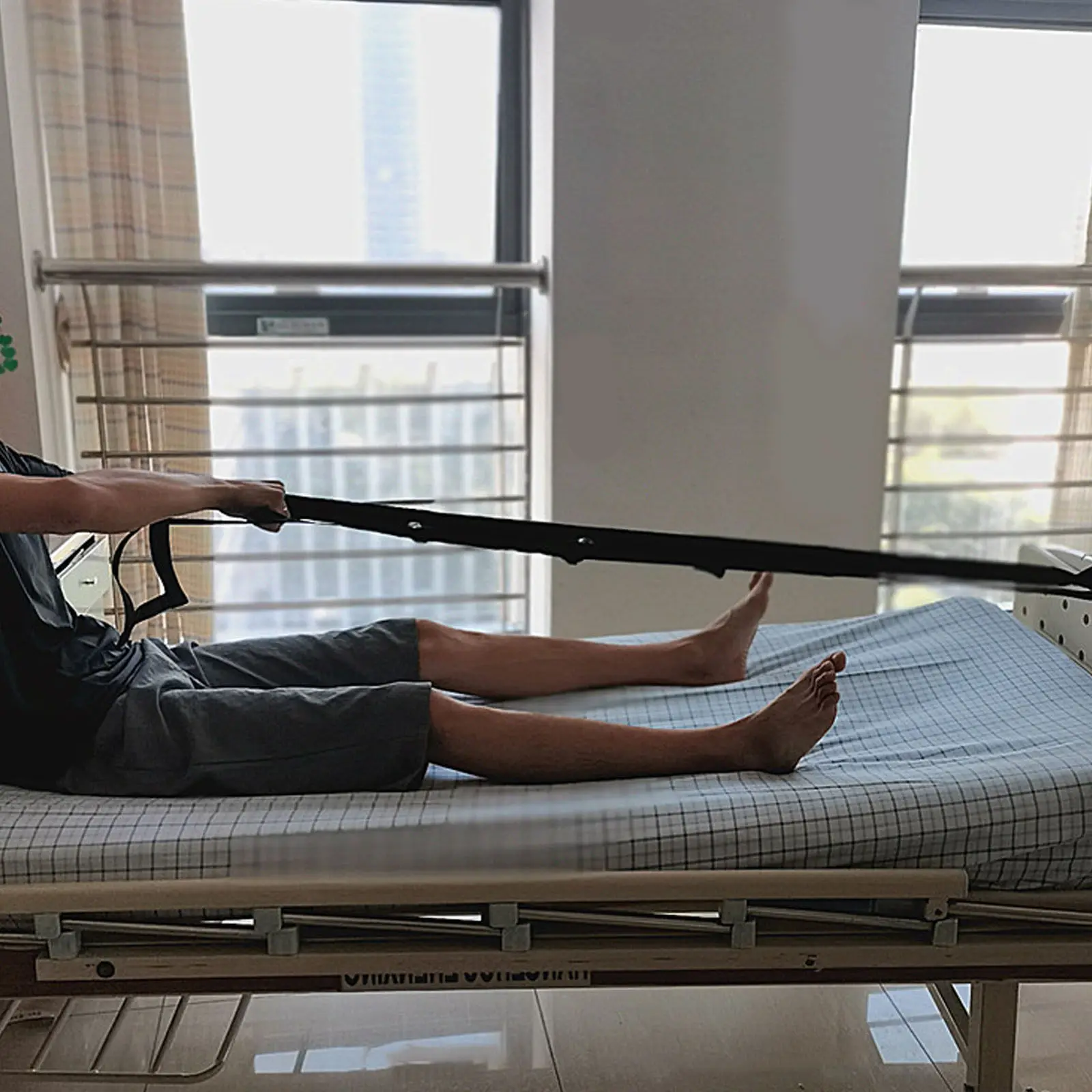 Bed Ladder Assist Strap Wear Resistant Bed Sit Up Helper for Elderly Patient Mobility Assistance Adaptive Equipment