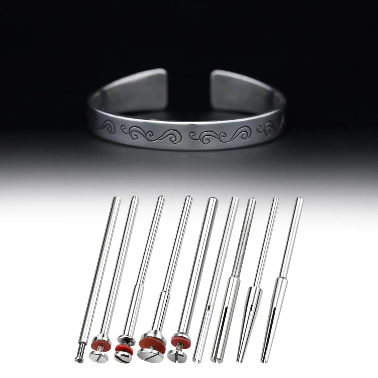 9개입 사포 클램프 로드는 가정용 작업장 장비 정리에 연결됩니다.