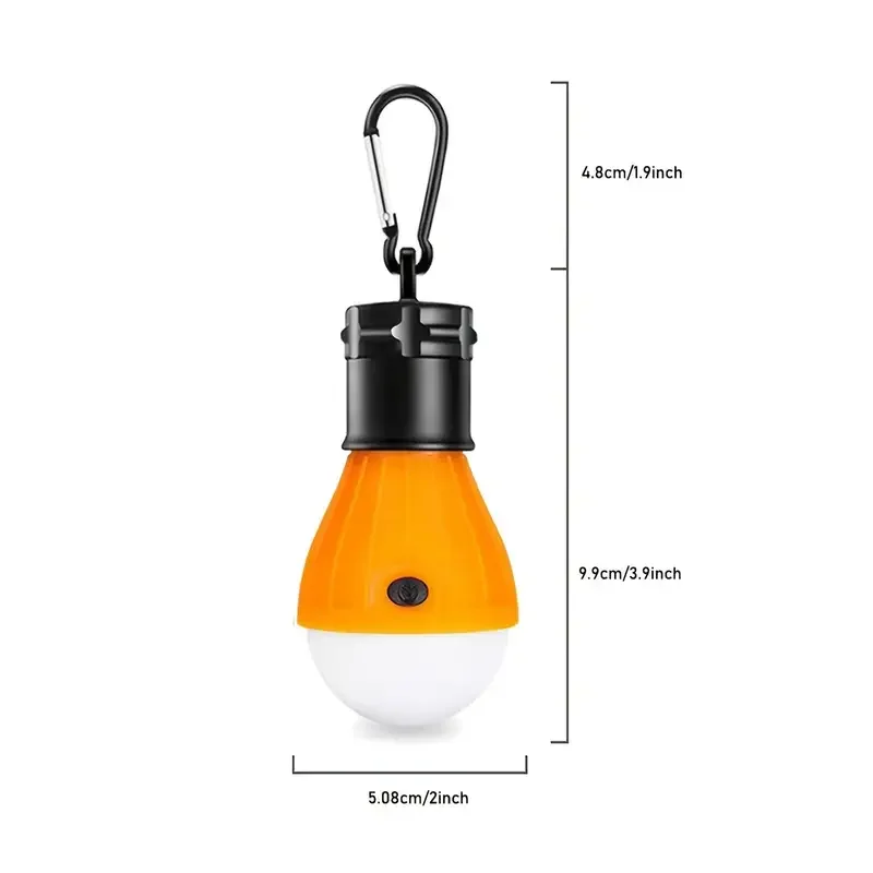 

4pcs Tent Lamp Portable LED Tent Light, Hurricane Emergency Lights LED Camping Light Bulb Camping Tent Lantern Bulb Camping Equi
