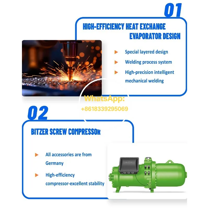 Commercial Industrial 50kg Ice Tube Maker Machine Factory Supply Tube Ice Equipment 5t-40t Per Day Capacity China