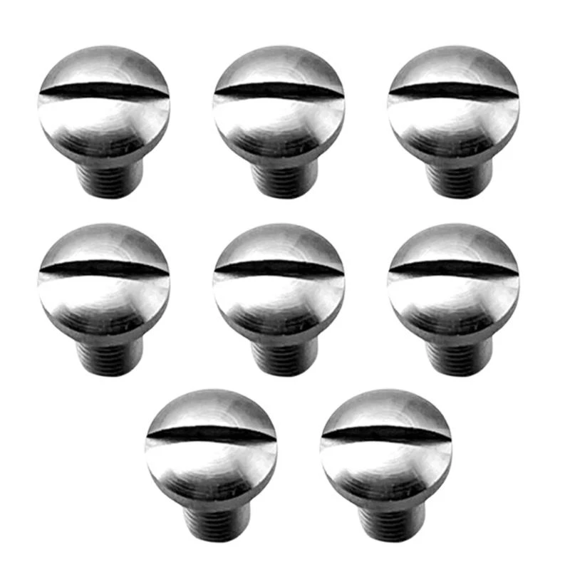 Replacement Heavy Duty 416 Stainless Steel Slotted Screws Bolts Kit for 1911 Grips Model Repair Tool Parts