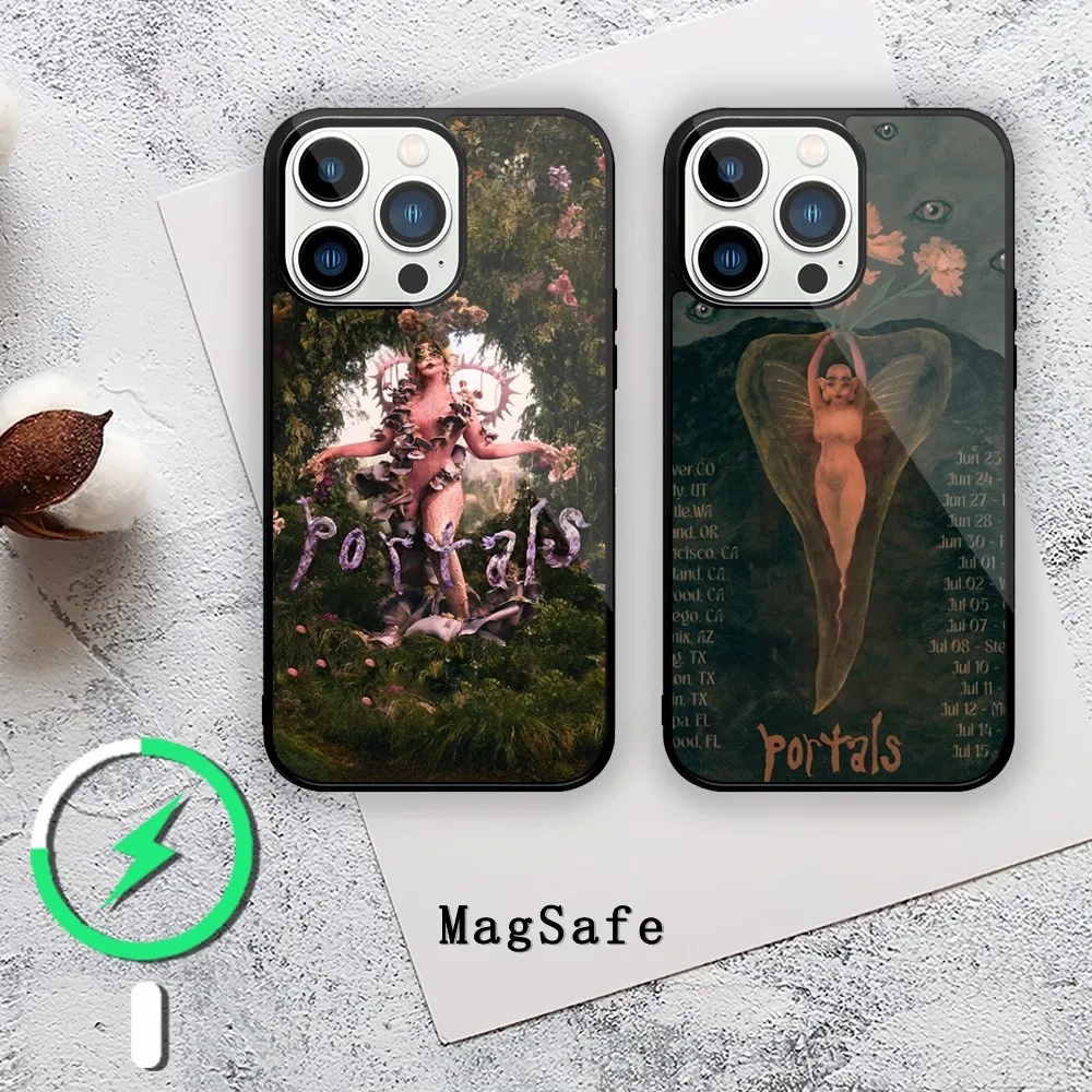 Portals Melanie Martinez Phone Case For iPhone 11 12 13 14 15 Mini Pro XS Max X S Plus XR Magnetic Attraction Shell