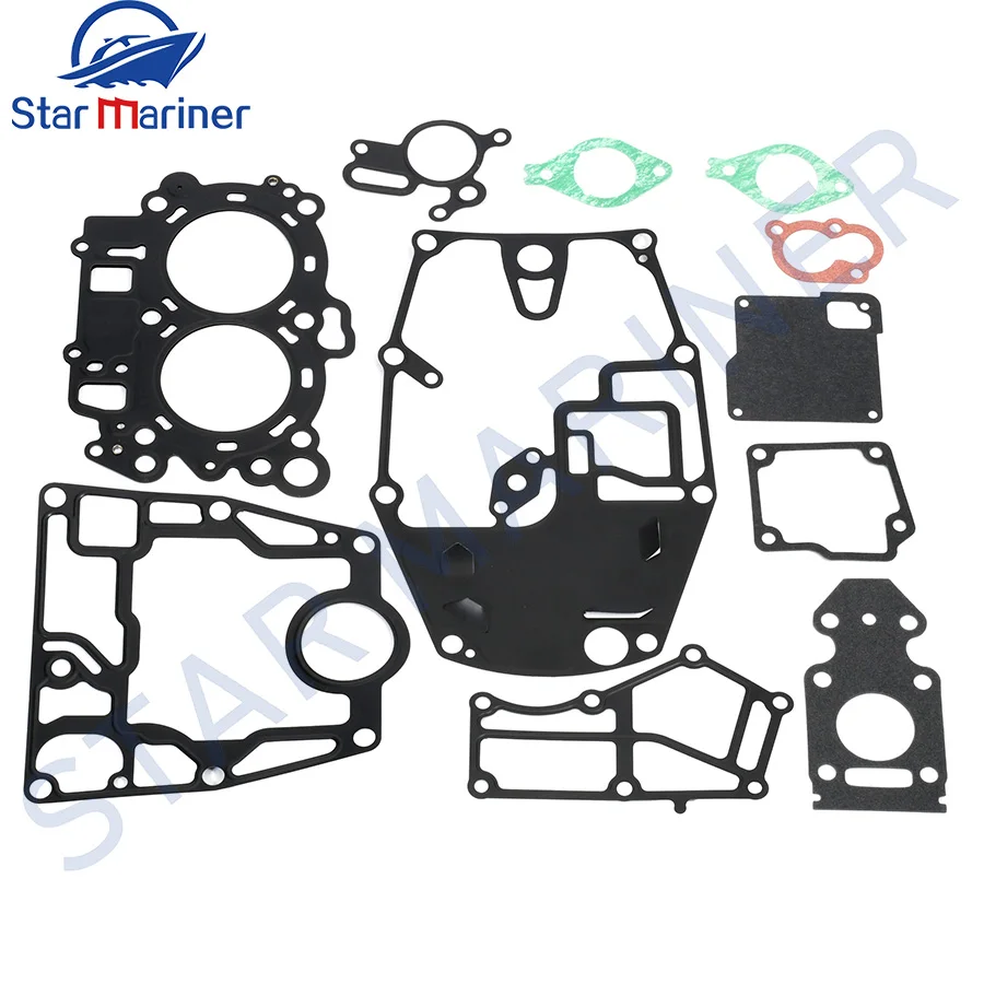 

6AH-W0001-00 Комплект прокладок головки электропитания для подвесного мотора Yamaha F20 F25 4T 15HP 20HP 25HP 6AH-W0001 Заменяет лодочный двигатель