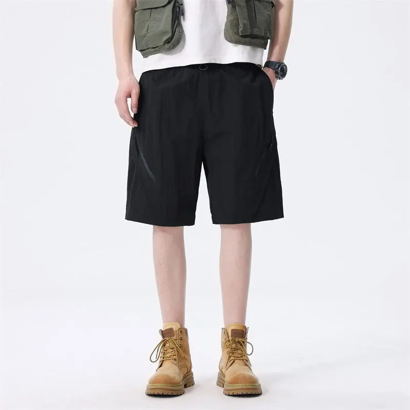 

Casual Pants Trendy American Functional Outdoor Sports Three-proof Charge Pants Five-point Pants