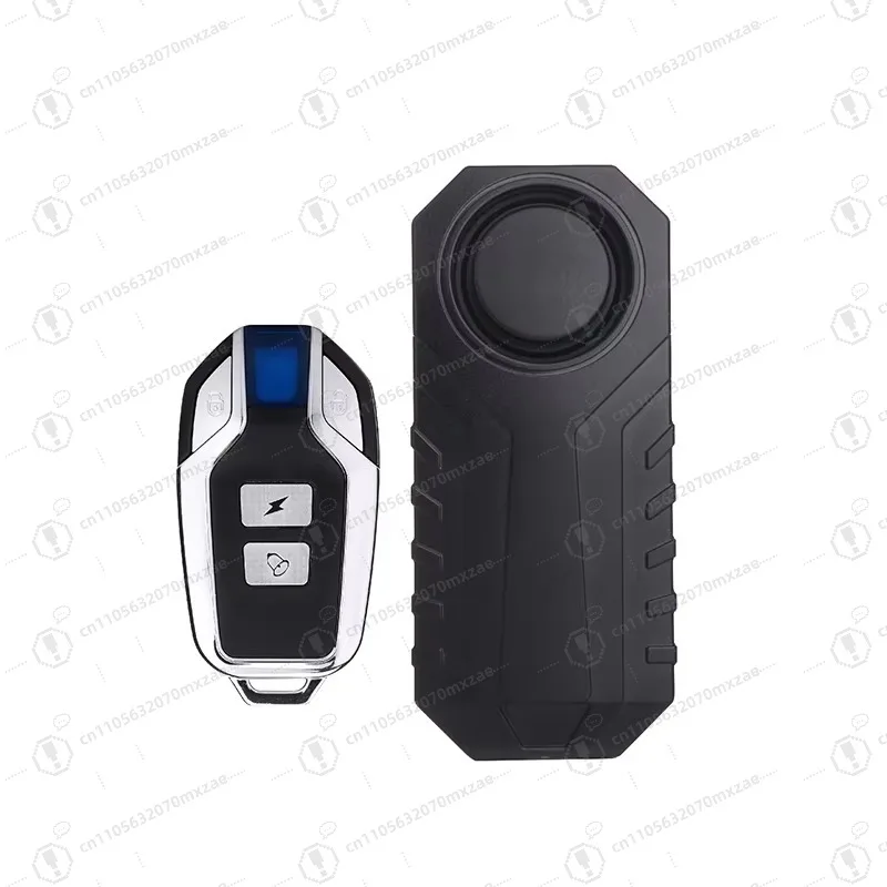 

Bicycle burglar alarm Wireless vibration sensor Waterproof motorcycle alarm with remote