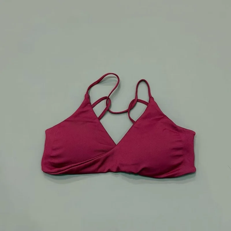 HISTELLO Vision Sport-BH für Damen, Yoga-Unterwäsche, Fitness, Laufen, Training, rückenfreier BH, hohe Unterstützung, Activewear, Fitness-Workout-Top