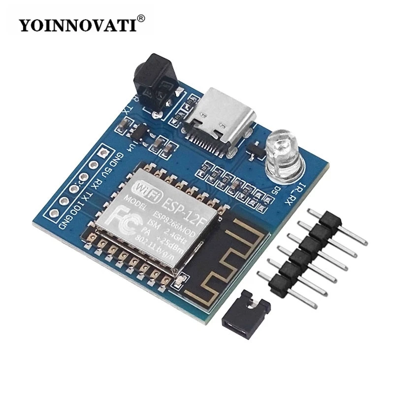 ESP8266 IR Transmitter & Receiver Module - NEC Protocol WiFi Transparent Transmission for Smart Home Control