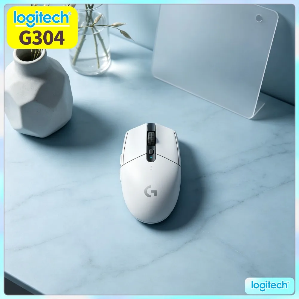 Logitech G304 LIGHTSPEED Wireless Gaming Mouse Value‑Priced For Entry‑Level Game Hobby Enthusiast