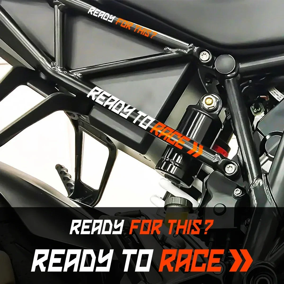 

Reflective Motorcycle Stickers Ready To Race Tank Decals Racing For KTM Adventure Super Duke 390 1290 790 890 690 990 1190