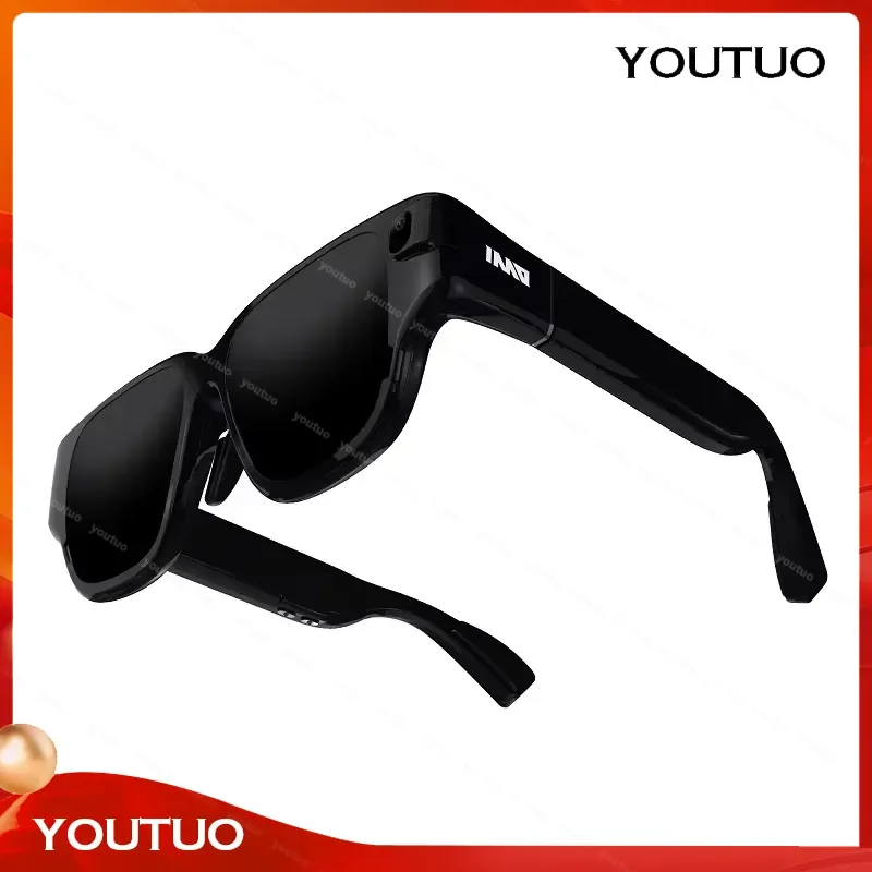 for INMO Air Smart AR Glasses Real-time Translation Text Prompt 3D Movie Watching Full-color True Wireless