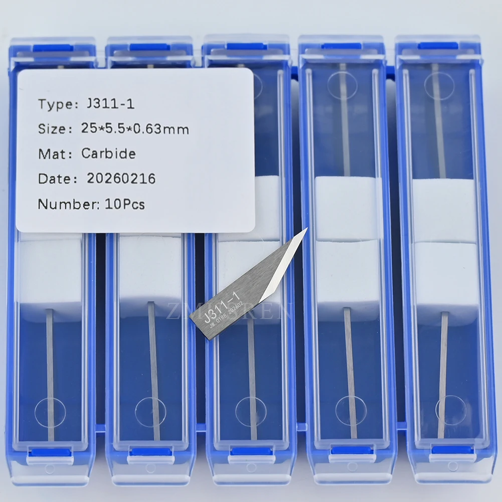 10PCS JWEI Blade J341 J603 J311-1 J306-T J308 Original Vibration Knife for Jingwei Digital Cutter Vibrating Oscillating Blade - view 2