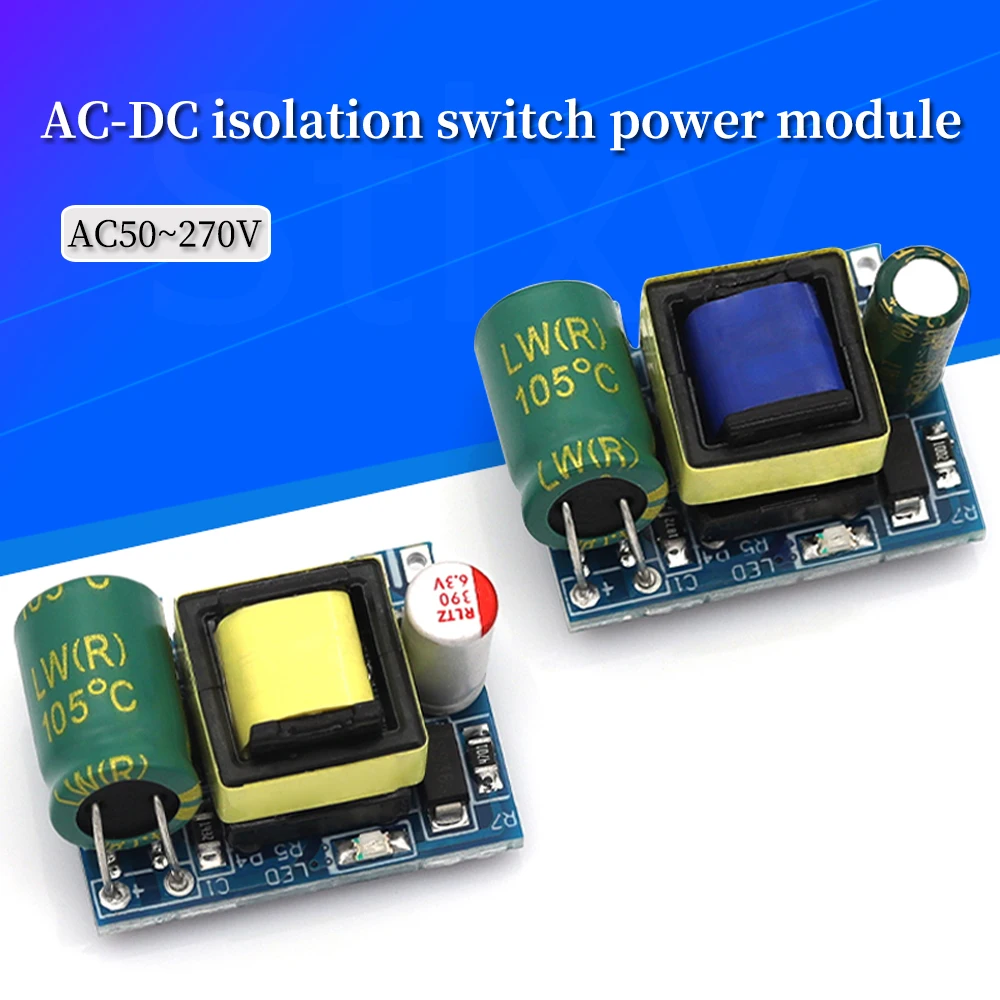 1/5/10 szt. AC-DC 5V 700mA 12V 300mA 3.5W Izolowany Moduł Zasilacza Przełączającego Przetwornica Obniżająca Napięcie Moduł Step Down 220V na 5V/12V