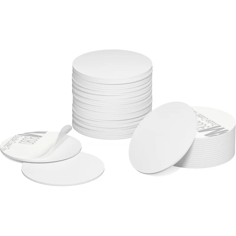 NFC Tags NTAG215, 25mm Rewritable Adhesive Stickers, Programmable NFC Cards, Compatible with  All NFC-Enabled Devices