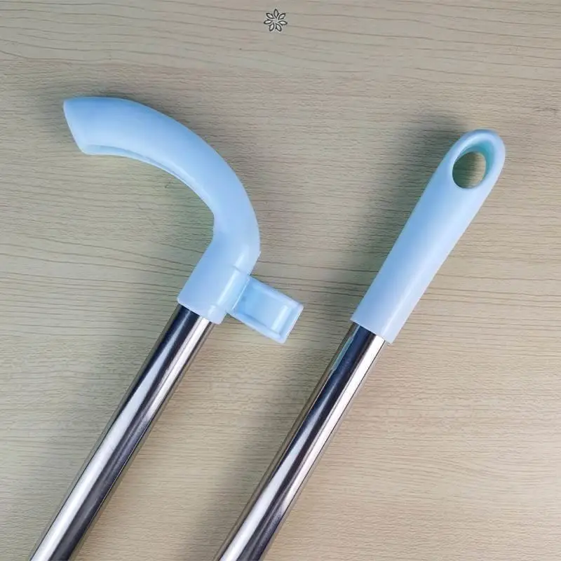 

Plastic Broom Handle Part for Household Cleaning Sweeper Handle Bucket Bracket Duster Handle Plastic Material for Balcony/Cou...