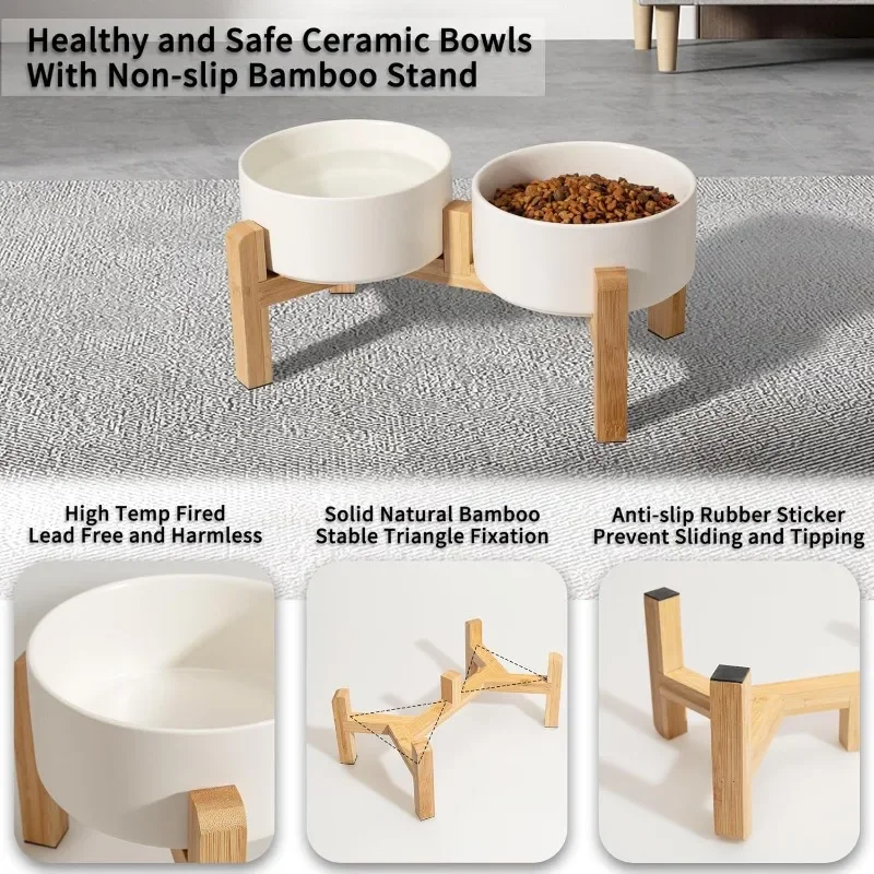 Thumbnail 3 - #18 Latest Elevated Cat Feeding Bowls Offers