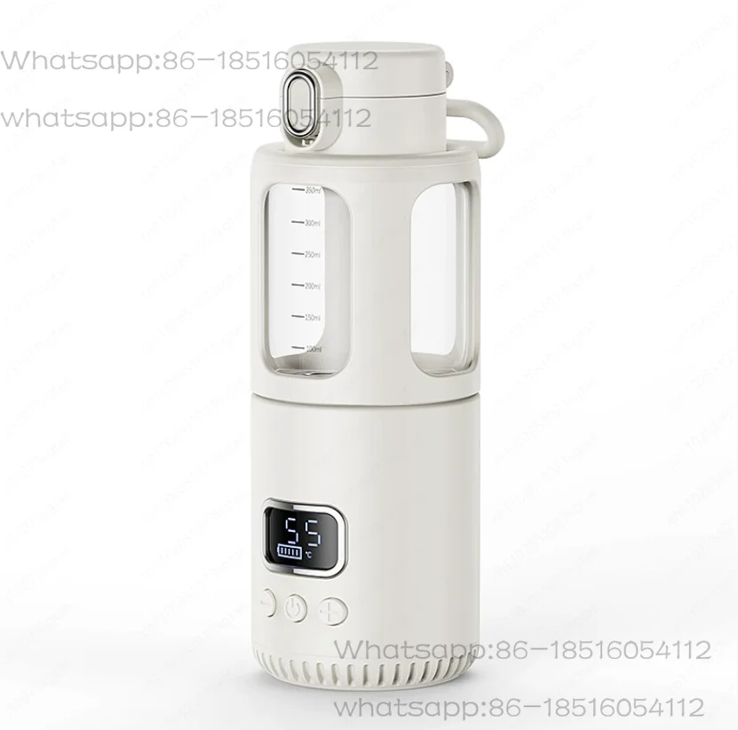 

Constant Temperature Baby Anti Scald Climbing Type Milk Mixer, Vacuum Portable Constant Temperature Heating Insulated Water Cup