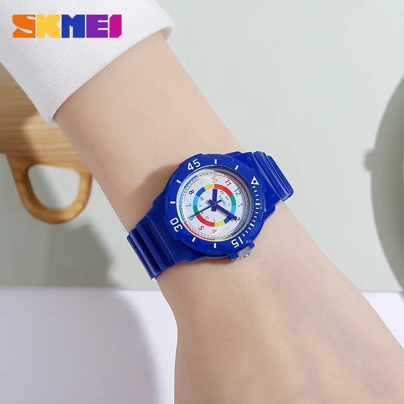 SKMEI 2012 nuovi orologi da polso per bambini impermeabili da 50M movimento al quarzo giapponese orologi sportivi per bambini per ragazzi e ragazze relógio de crianao as