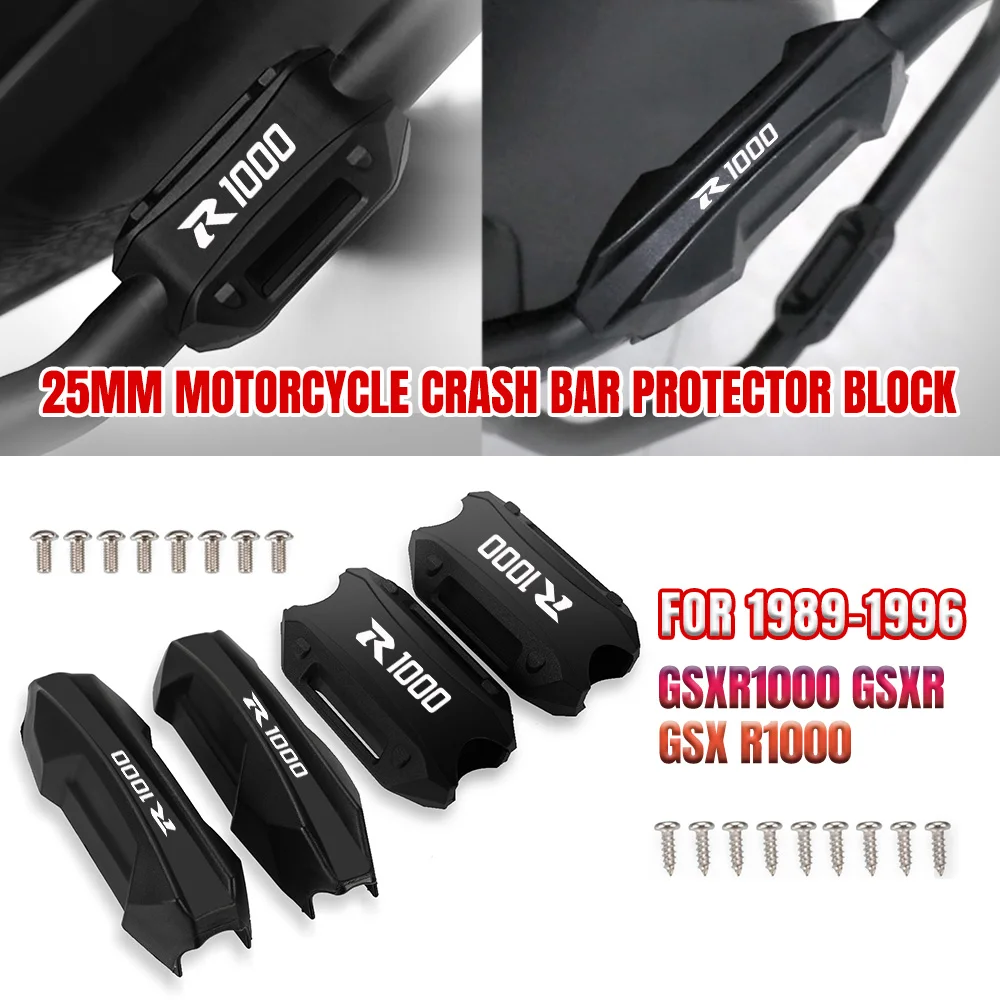 

Motorcycle Bumper Engine Guard 25MM Protector Block Crash Bar Decorative For SUZUKI GSXR1000 GSXR GSX-R 1000 GSX R1000 2007 2008