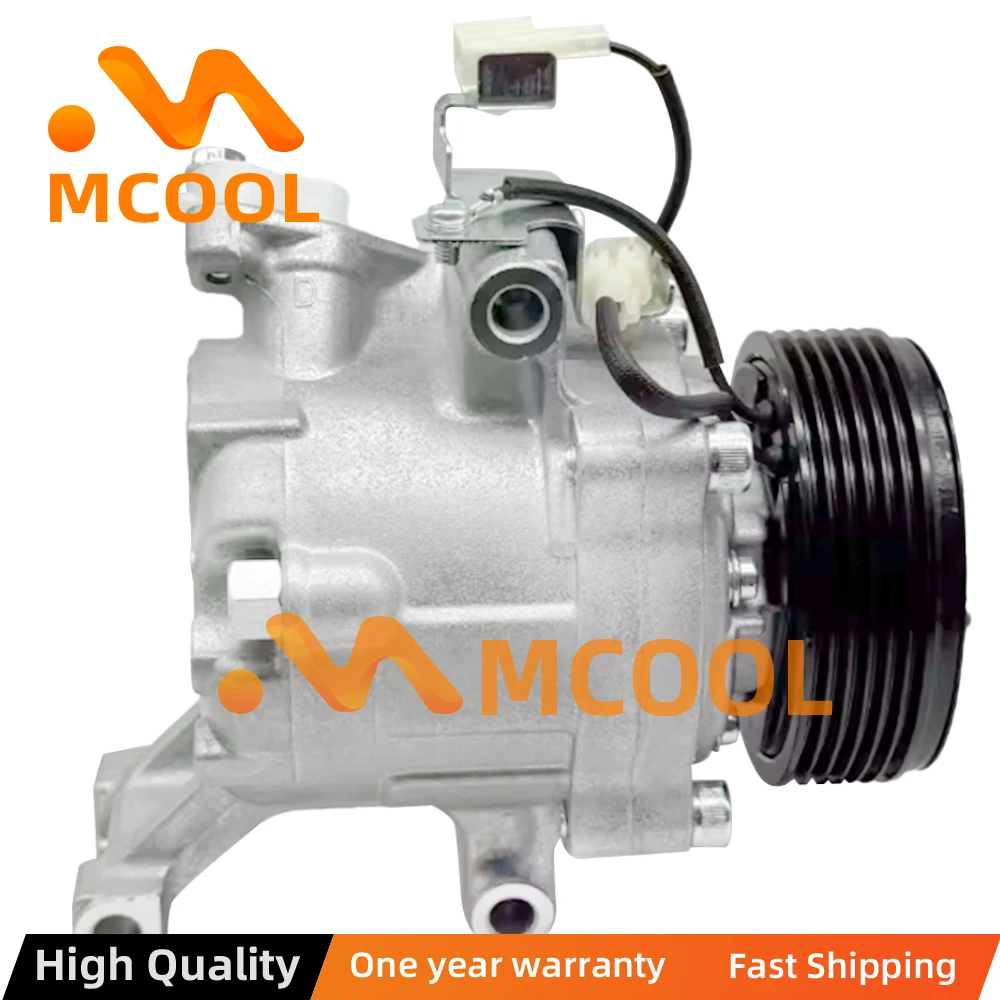 

SV07C AC Compressor with Clutch For Toyota Rush Daihatsu Terios 2007-2010 4472803140 447280-3140 6 Grooves