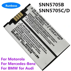 New For Motorola Mercedes-Benz BMW Audi Car Phone Battery Cross SNN5705B SNN5705C/D 1140mAh Batteries