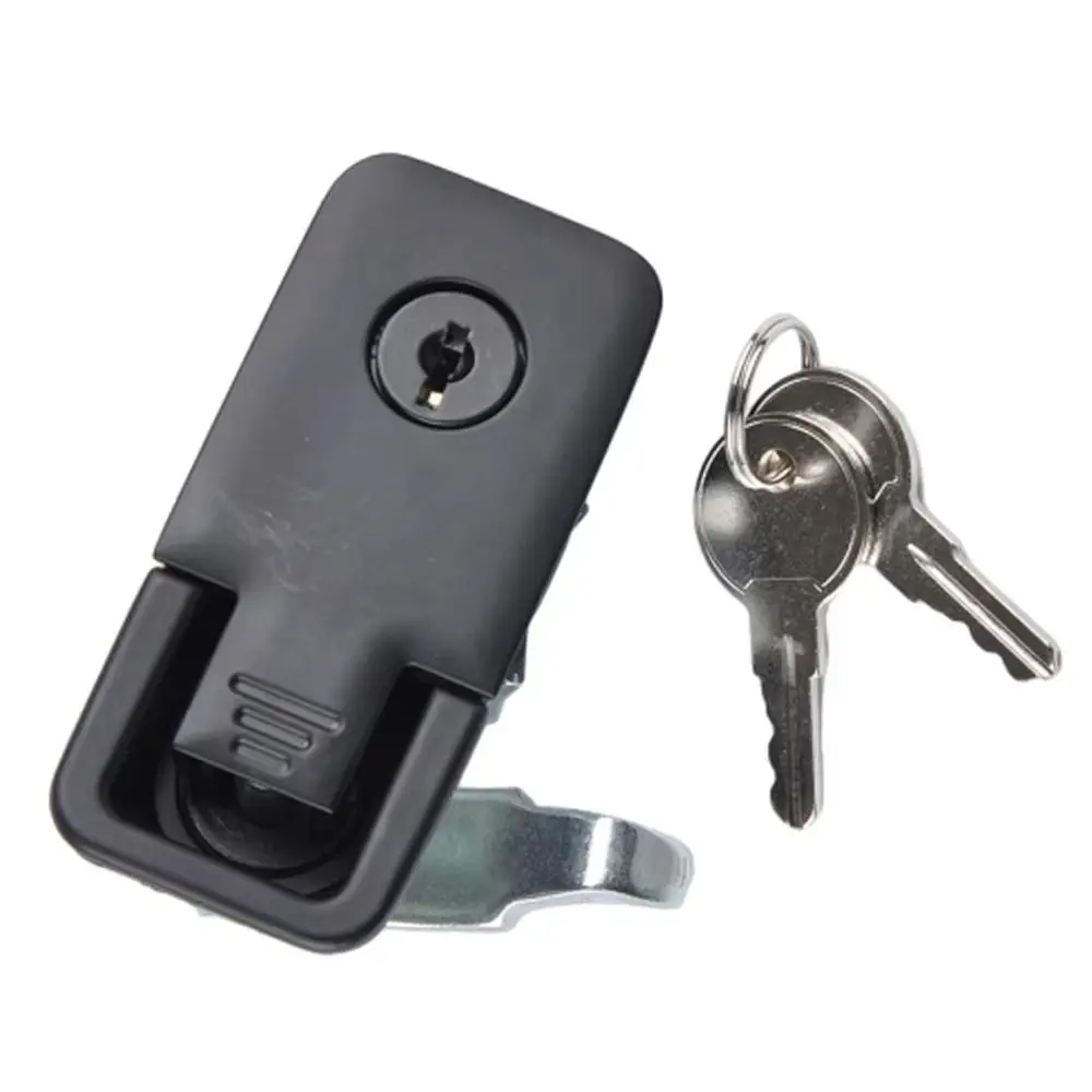 Professional Zinc Alloy Toolbox Lock with Keys Multi-purpose Cabinet Lock Weather-resistance RV Compartment Latch Hardware Lock