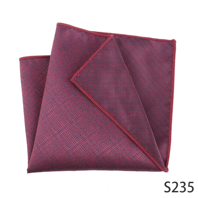 Burgundy Formal Pocket Square Handkerchief for Men