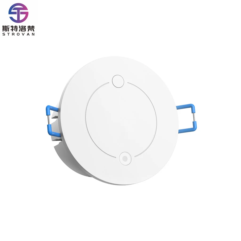 

Smart Life Zigbee Human Presense Radar Sensor Motion Movement Presence Sensor for Hotel Use HE200