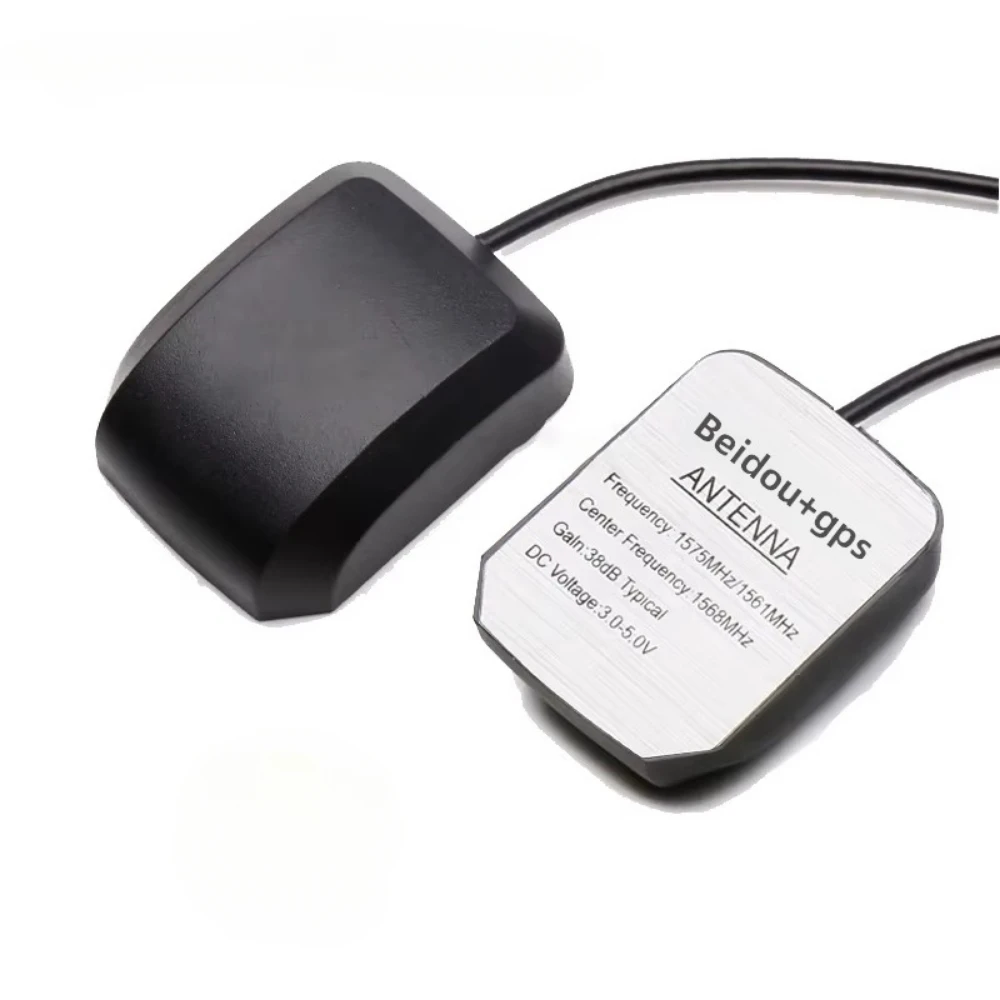 Vehicle-Mounted High-Precision GPS BDS Positioning Antenna 38dbi Amplifier External Car Navigation Signal Booster 3 Meters Line