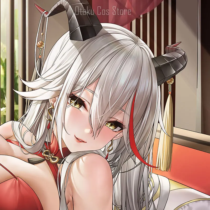 

Anime Azur Lane KMS Agir Sexy Dakimakura Hing Body Case Japanese Otaku Pillow Cushion Cover Bedding QY