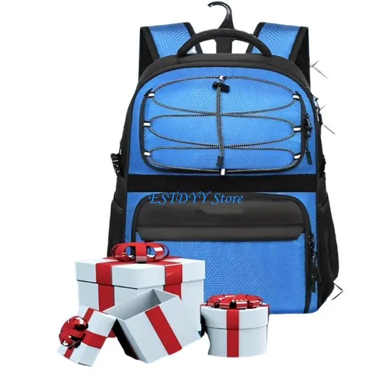 

G6DE Basketball Football Backpack Having Slip Resistant Base And Reinforced Stitching