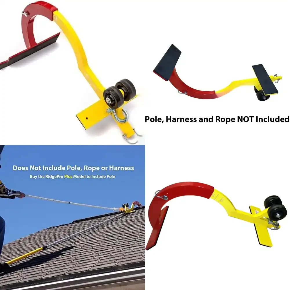 2026 Hot Sale  Fall Protection Kit for House Climbing Roof Work Pitch Hopper Tool Safety Harness Set Rooftop Access Equipment