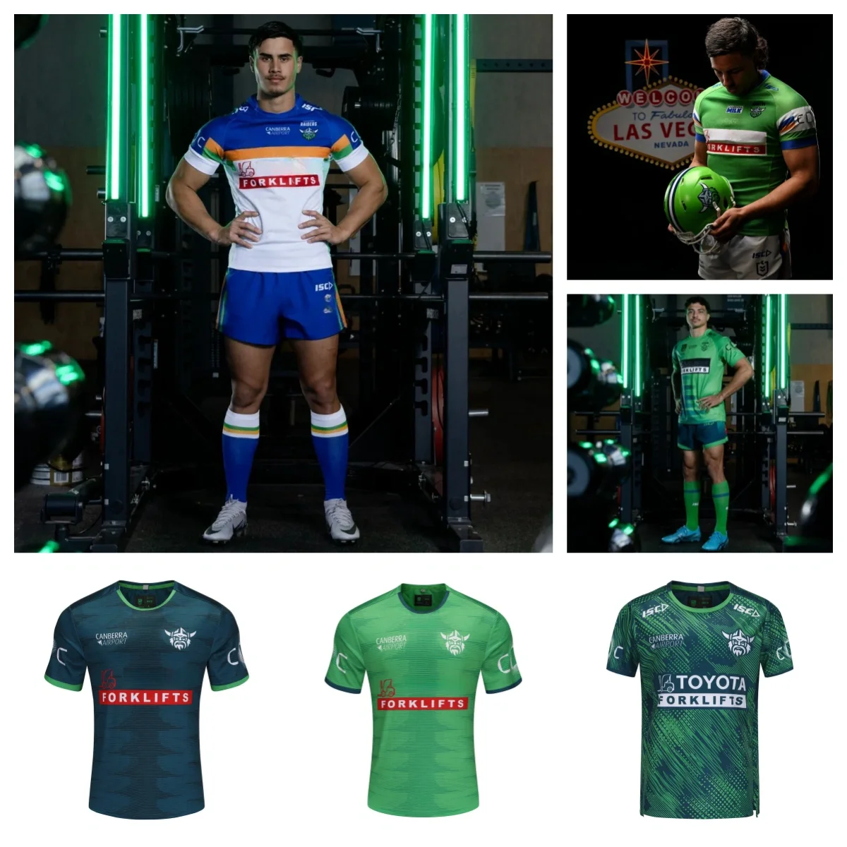 Canberra Raiders 2025 Home/Away Jersey S-5XL