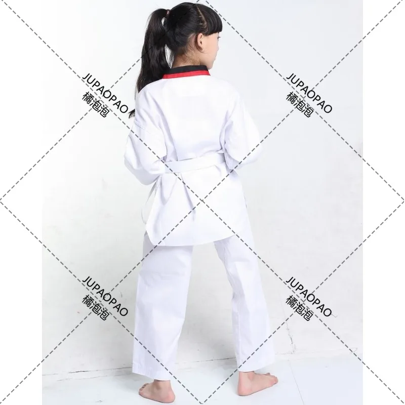 Kinderen Kimono Judo Kickboksen Oefenkostuum Witte Kids Jongens Meisjes Taekwondo Pak Karate Tae Kwon Do Kleding Jupaopao