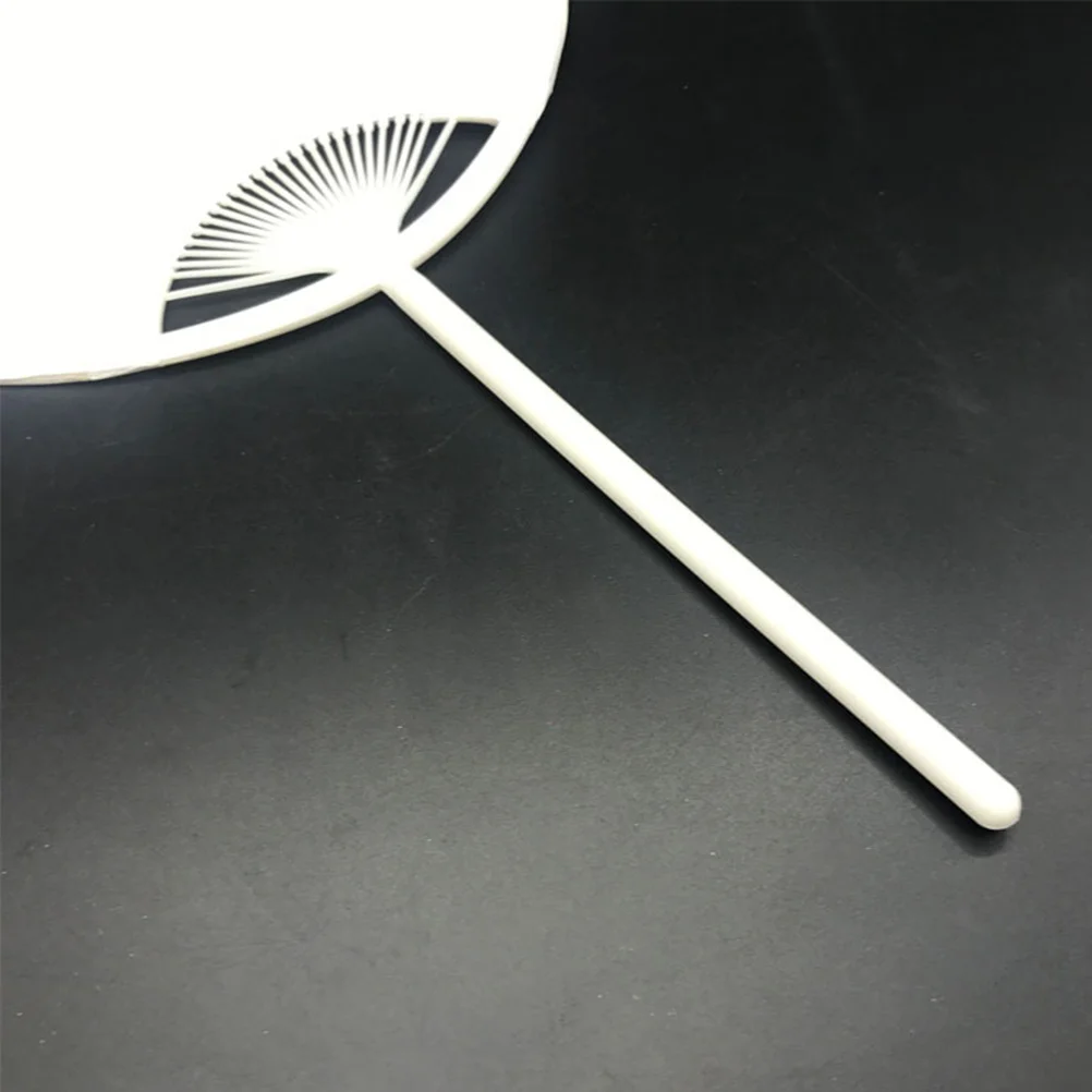 

10Pcs Pure White Blank Fans DIY Handmade Painting Fans Children Art Drawing Supplies Craft Accessories Wonderful Gift