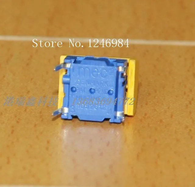 [SA]Denmark MEC yellow button switch reset switch micro switch 3ATL6 + 1A 04--50pcs/lot