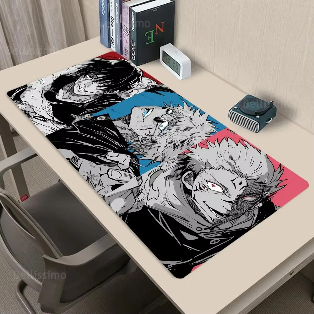 

S_satoru G_gojo Cool Gaming Accessories Mouse Pad Rubber Fashion Desk Mat High Definition Printing Anime Smooth Keyboard Pad